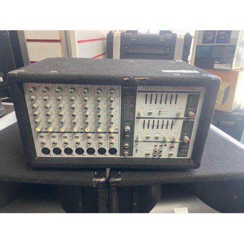 Phonic 740 Mixer Amp (Pre-owned)